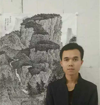 刘名杰山水画：奇峰在胸写我意