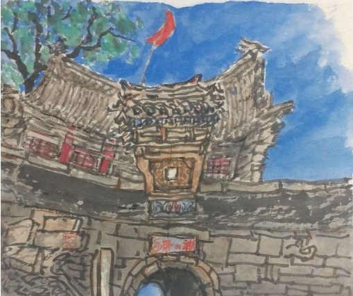 时代断面 石古大梁江人物写生展
