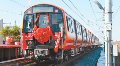 中国地铁将首次出口美国