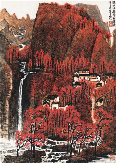 万山红遍 情深境远