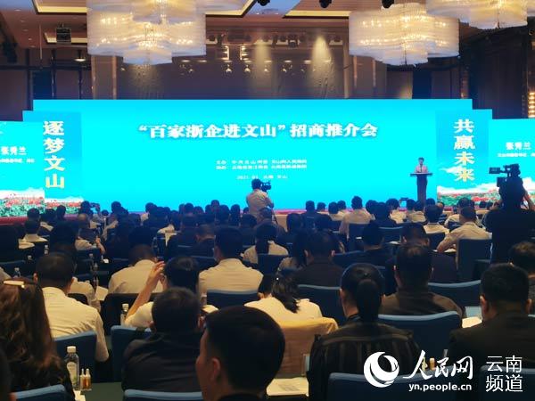 百余家浙企进文山投资考察