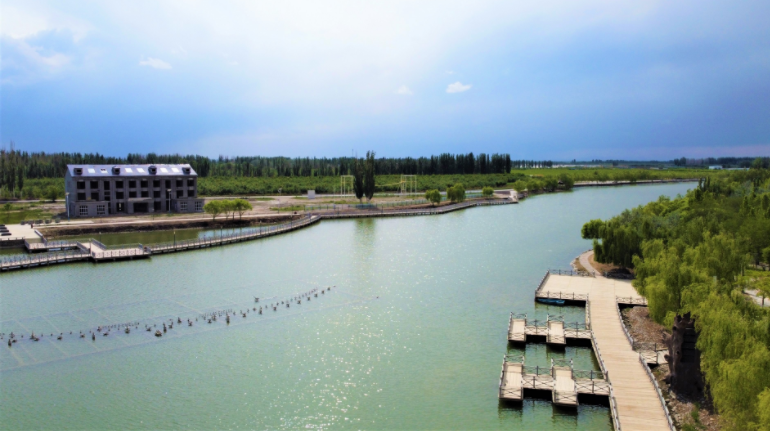 七团“以湖为媒”打造文旅融合品牌