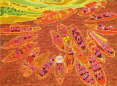 农民画，描绘乡村新画卷