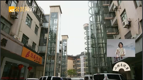 绍兴一个11幢楼的小区加装了19台电梯